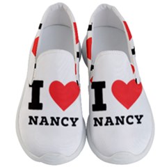 I Love Nancy Men s Lightweight Slip Ons by ilovewhateva