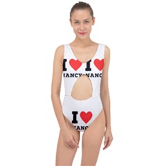 I Love Nancy Center Cut Out Swimsuit by ilovewhateva