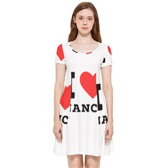 I Love Nancy Inside Out Cap Sleeve Dress by ilovewhateva