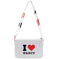 I Love Nancy Double Gusset Crossbody Bag