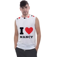 I Love Nancy Men s Regular Tank Top