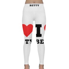 I Love Betty Classic Yoga Leggings by ilovewhateva