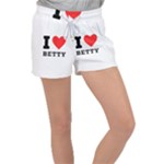 I love betty Velour Lounge Shorts