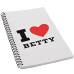 I love betty 5.5  x 8.5  Notebook