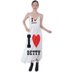 I love betty Tie Back Maxi Dress