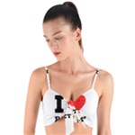 I love betty Woven Tie Front Bralet