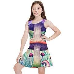 Magician s Conjuration Design Kids  Lightweight Sleeveless Dress by GardenOfOphir