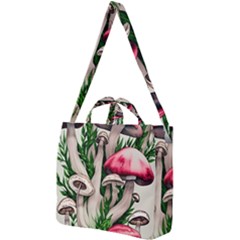 Glamour Enchantment Design Square Shoulder Tote Bag by GardenOfOphir