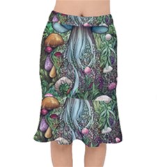 Craft Mushroom Short Mermaid Skirt by GardenOfOphir