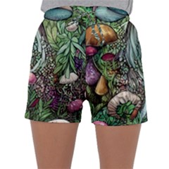 Craft Mushroom Sleepwear Shorts by GardenOfOphir