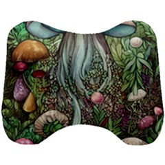 Craft Mushroom Head Support Cushion by GardenOfOphir