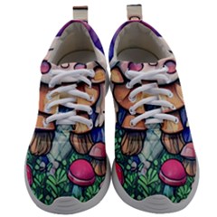 Foraging Natural Fairy Mushroom Craft Mens Athletic Shoes by GardenOfOphir