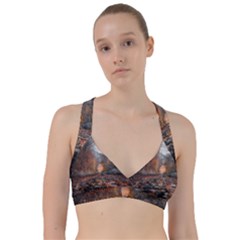 Breathe In Nature Background Sweetheart Sports Bra by artworkshop