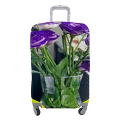Cute Flower Wallpaper Luggage Cover (small) by artworkshop