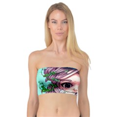 Witchy Forest Mushrooms Bandeau Top by GardenOfOphir