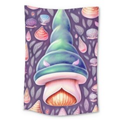 Mushroom Core Large Tapestry by GardenOfOphir