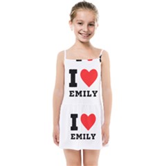 I Love Emily Kids  Summer Sun Dress by ilovewhateva