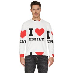 I Love Emily Men s Fleece Sweatshirt by ilovewhateva