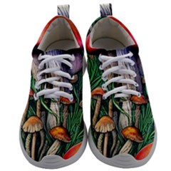 Forest Fairycore Mushroom Foraging Craft Mens Athletic Shoes by GardenOfOphir
