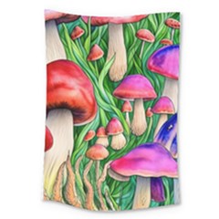 Mushroom Large Tapestry by GardenOfOphir