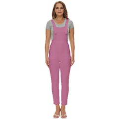 Chateau Rose Pink	 - 	pinafore Overalls Jumpsuit
