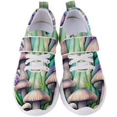 Woodsy Mushroom Women s Velcro Strap Shoes by GardenOfOphir