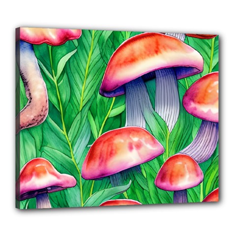 A Forest Fantasy Canvas 24  X 20  (stretched) by GardenOfOphir