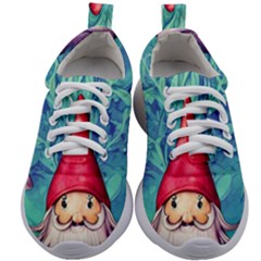 Mushroom Magic Kids Athletic Shoes by GardenOfOphir