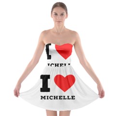 I Love Michelle Strapless Bra Top Dress by ilovewhateva