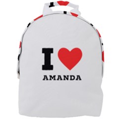 I Love Amanda Mini Full Print Backpack by ilovewhateva