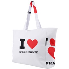 I Love Stephanie Simple Shoulder Bag by ilovewhateva
