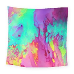 Fluid Background Square Tapestry (large) by GardenOfOphir