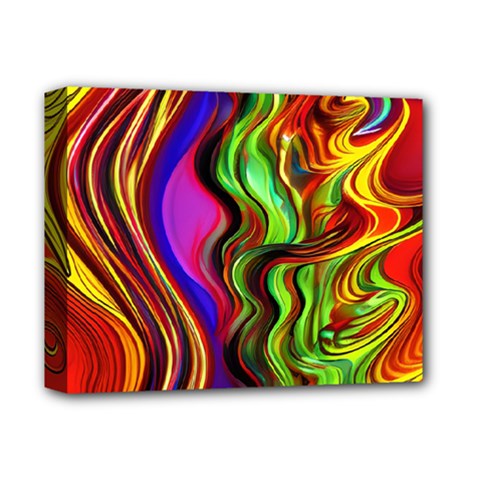Swirls And Curls Deluxe Canvas 14  X 11  (stretched) by GardenOfOphir