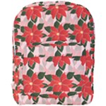 Poinsettia Pattern Seamless Pattern Christmas Xmas Full Print Backpack