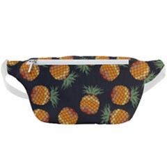 Pineapple Background Pineapple Pattern Waist Bag  by Wegoenart