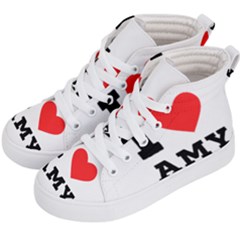 I Love Amy Kids  Hi-top Skate Sneakers by ilovewhateva