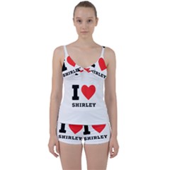 I Love Shirley Tie Front Two Piece Tankini by ilovewhateva