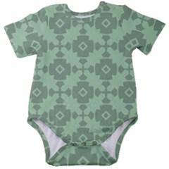 Pattern Baby Short Sleeve Bodysuit by GardenOfOphir