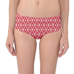 Pattern 10 Mid-waist Bikini Bottoms by GardenOfOphir