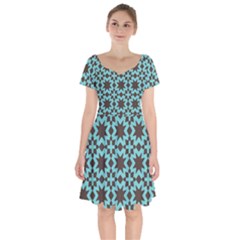 Pattern 20 Short Sleeve Bardot Dress