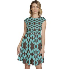 Pattern 20 Cap Sleeve High Waist Dress by GardenOfOphir