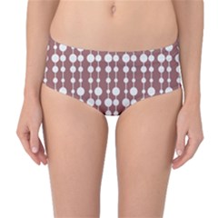 Pattern 25 Mid-waist Bikini Bottoms by GardenOfOphir