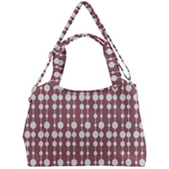 Pattern 25 Double Compartment Shoulder Bag by GardenOfOphir