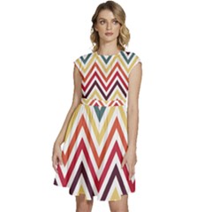 Pattern 35 Cap Sleeve High Waist Dress by GardenOfOphir