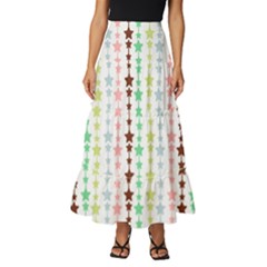 Pattern 50 Tiered Ruffle Maxi Skirt by GardenOfOphir