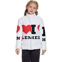 I Love Helen Kids  Puffer Bubble Jacket Coat by ilovewhateva