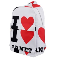 I Love Janet Classic Backpack by ilovewhateva