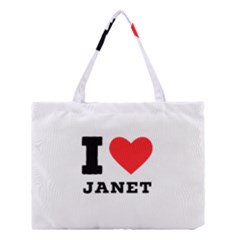 I Love Janet Medium Tote Bag by ilovewhateva