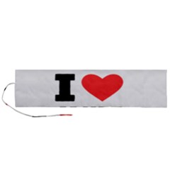I Love Janet Roll Up Canvas Pencil Holder (l) by ilovewhateva