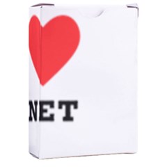I Love Janet Playing Cards Single Design (rectangle) With Custom Box by ilovewhateva